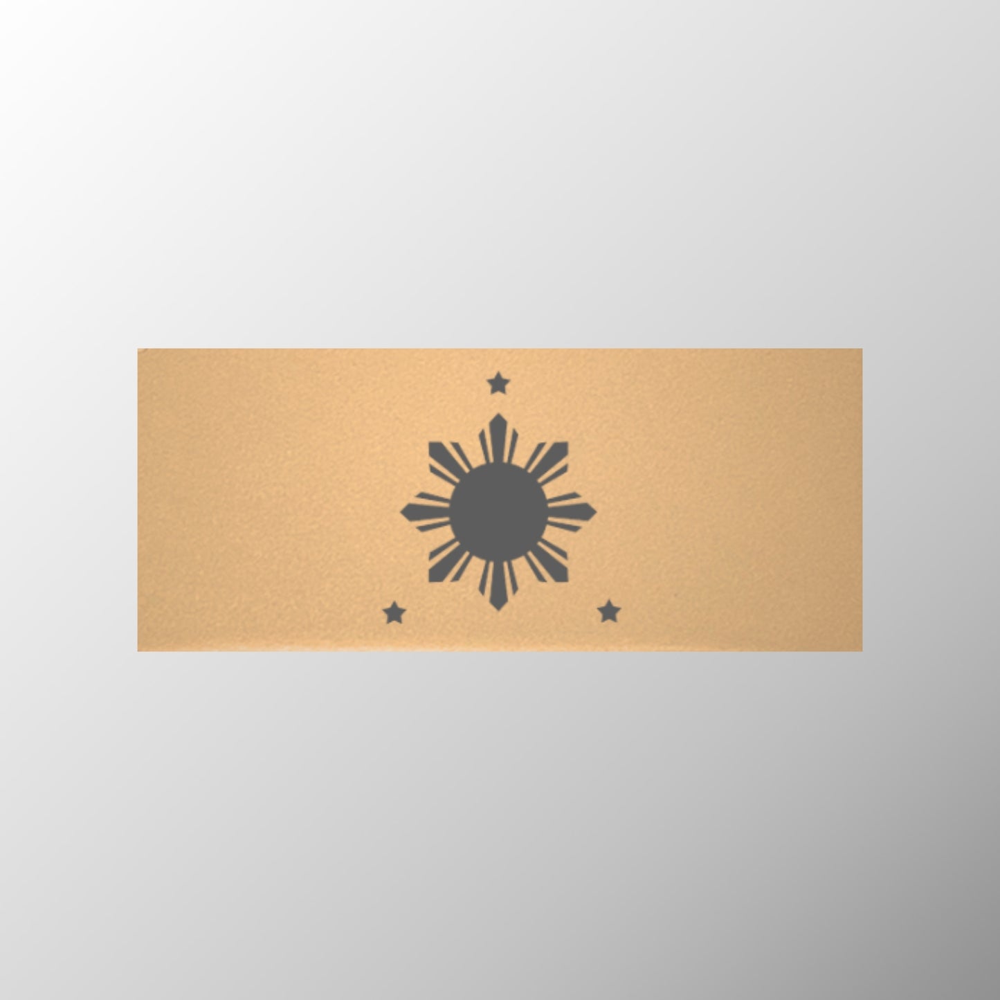 3 STARS and SUN Badge