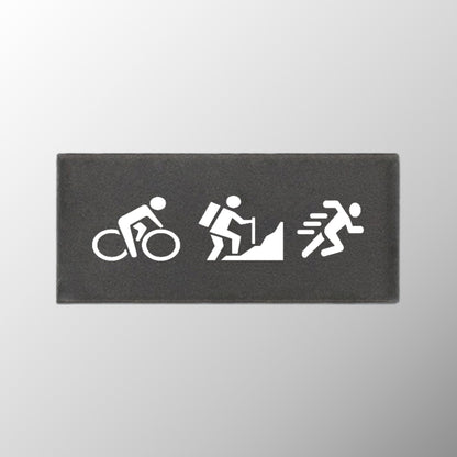 Bike+Hike+Run Badge