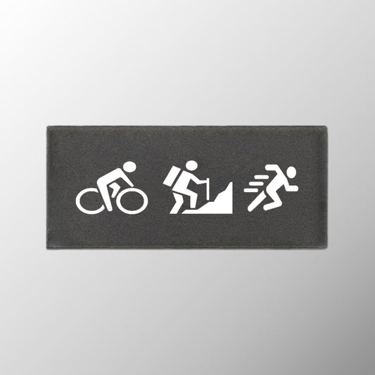 Bike+Hike+Run Badge