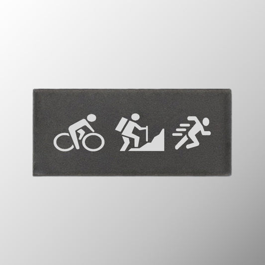 Bike+Hike+Run Badge