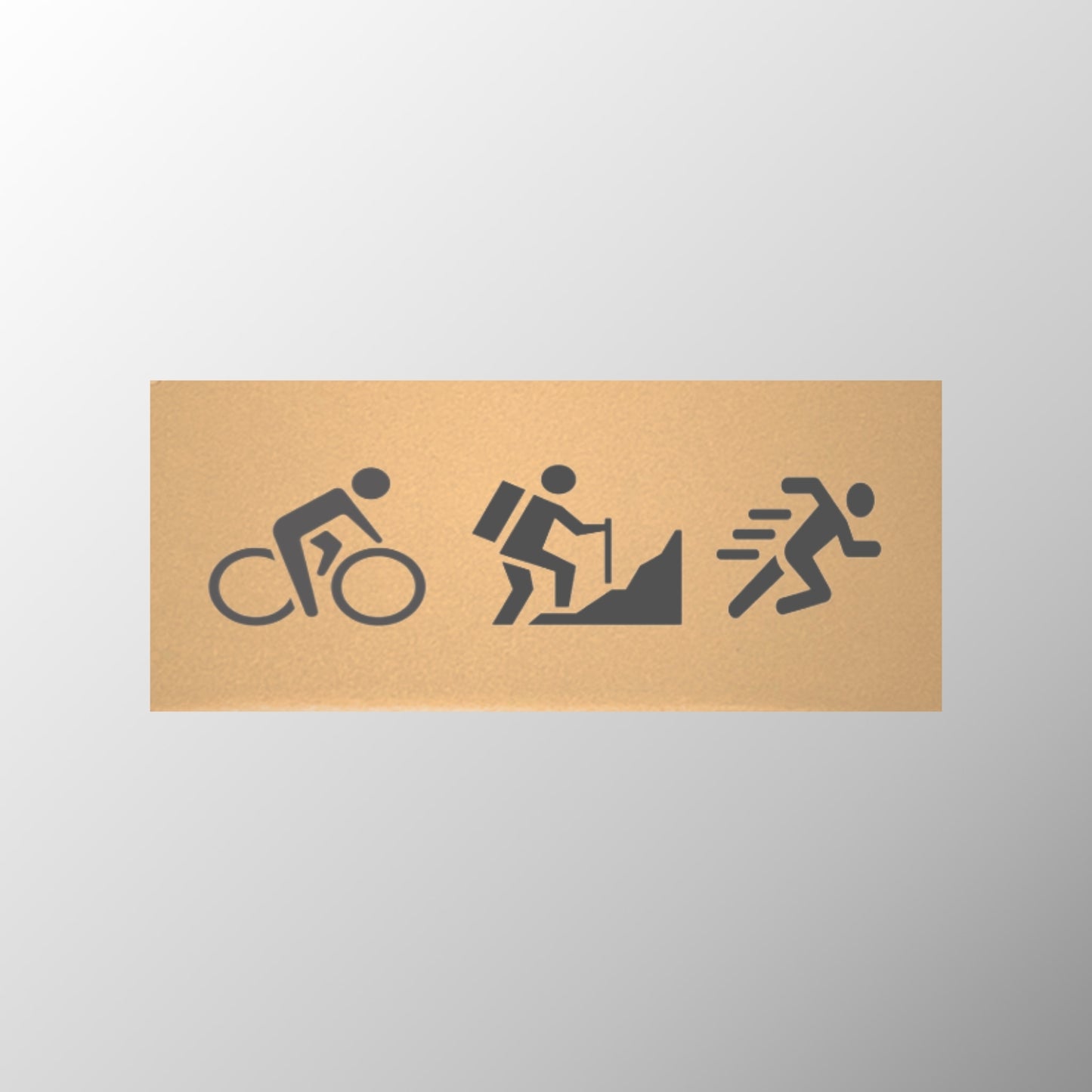Bike+Hike+Run Badge