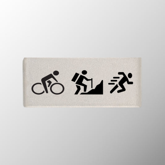 Bike+Hike+Run Badge