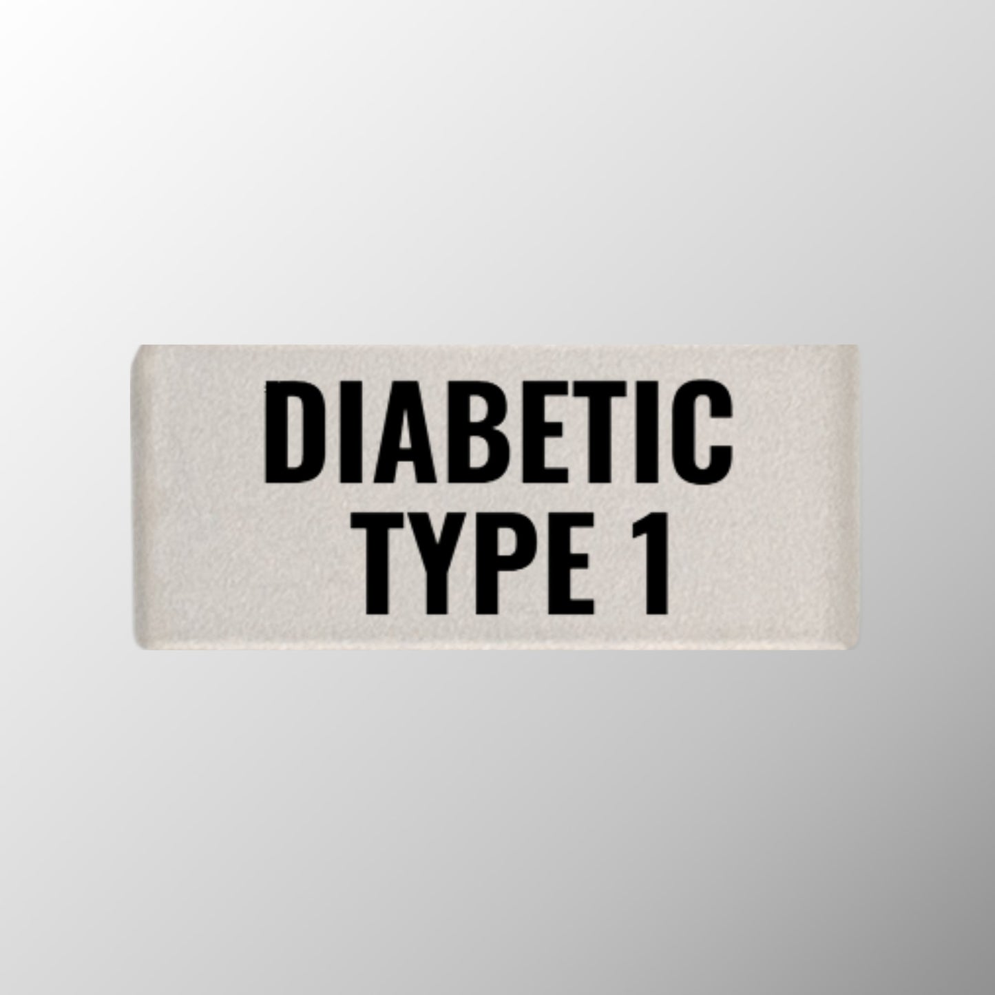 Diabetic Type 1 Badge