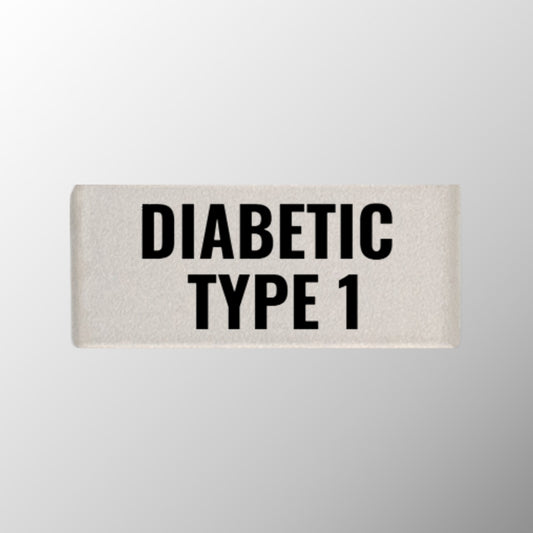 Diabetic Type 1 Badge