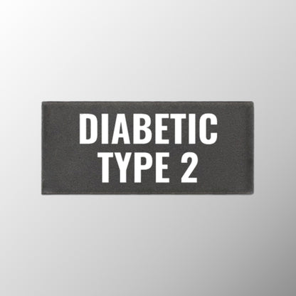 Diabetic Type 2 Badge