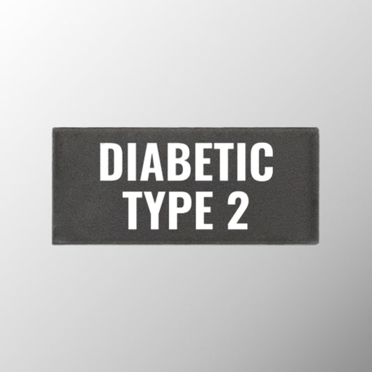 Diabetic Type 2 Badge