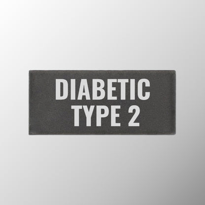 Diabetic Type 2 Badge