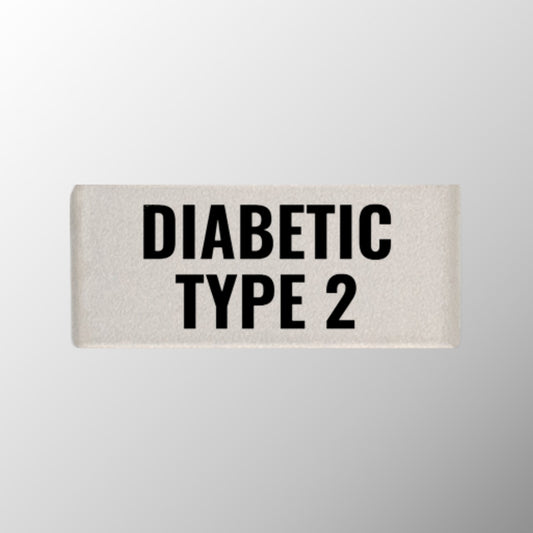 Diabetic Type 2 Badge