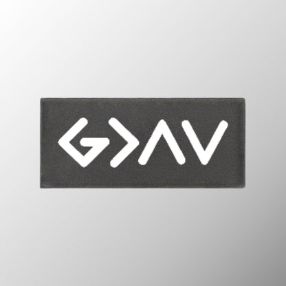 God is Greater than Highs and Lows Badge