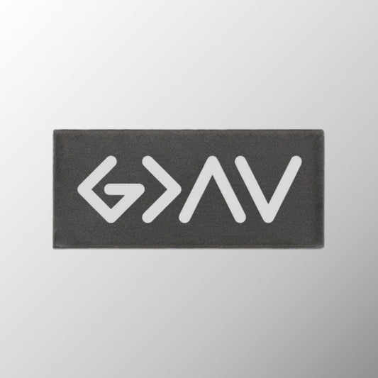 God is Greater than Highs and Lows Badge