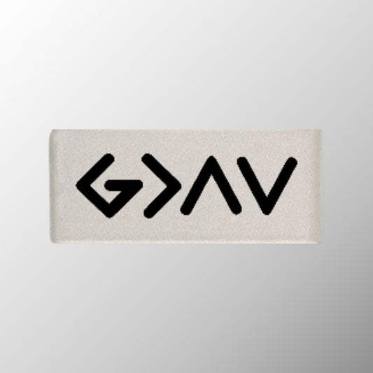 God is Greater than Highs and Lows Badge