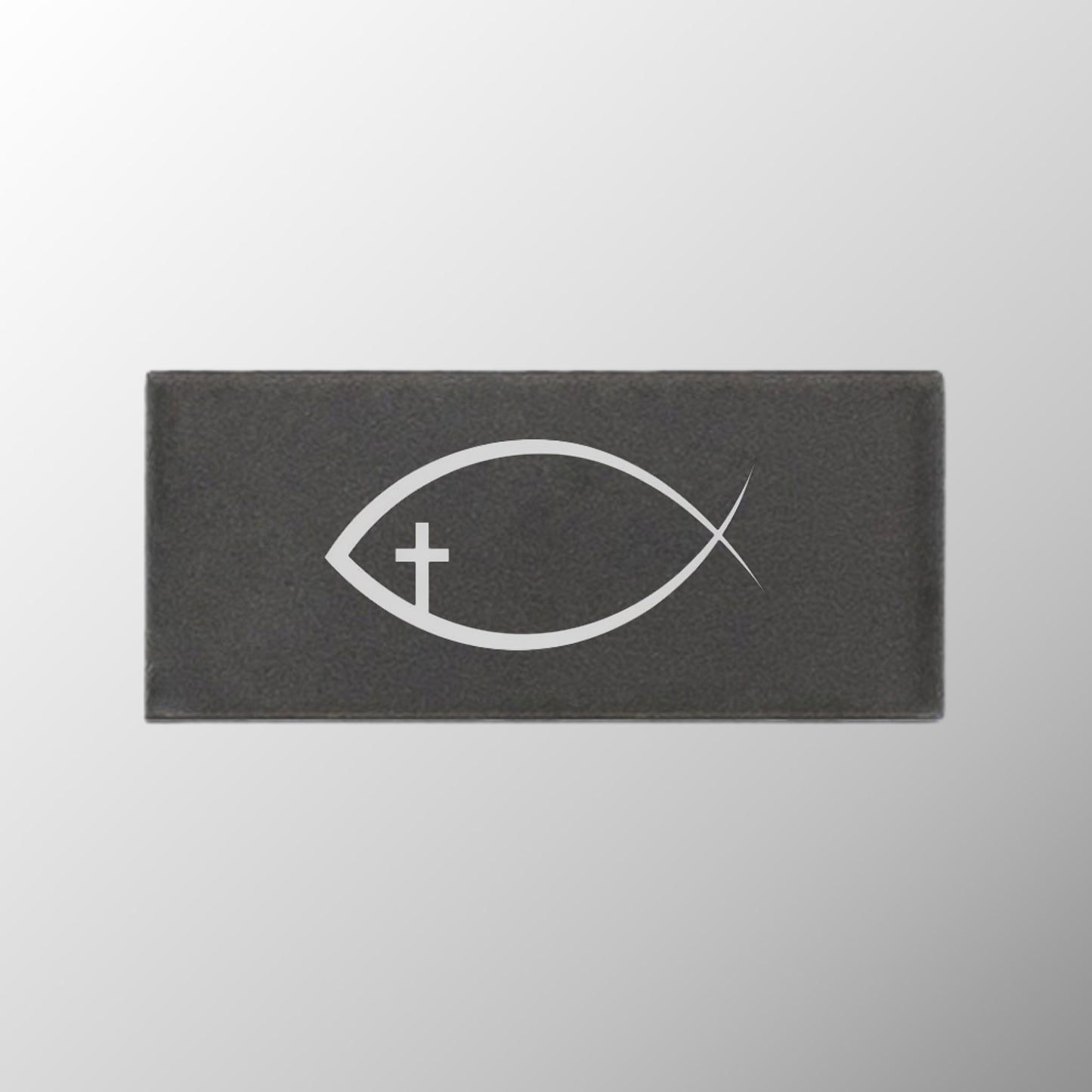 Ichthus+Cross Badge