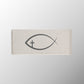 Ichthus+Cross Badge