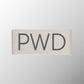 PWD Badge