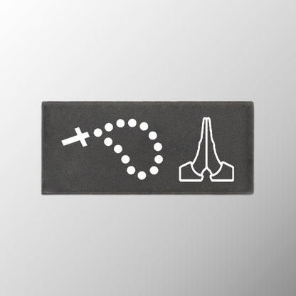 Rosary+Pray Badge